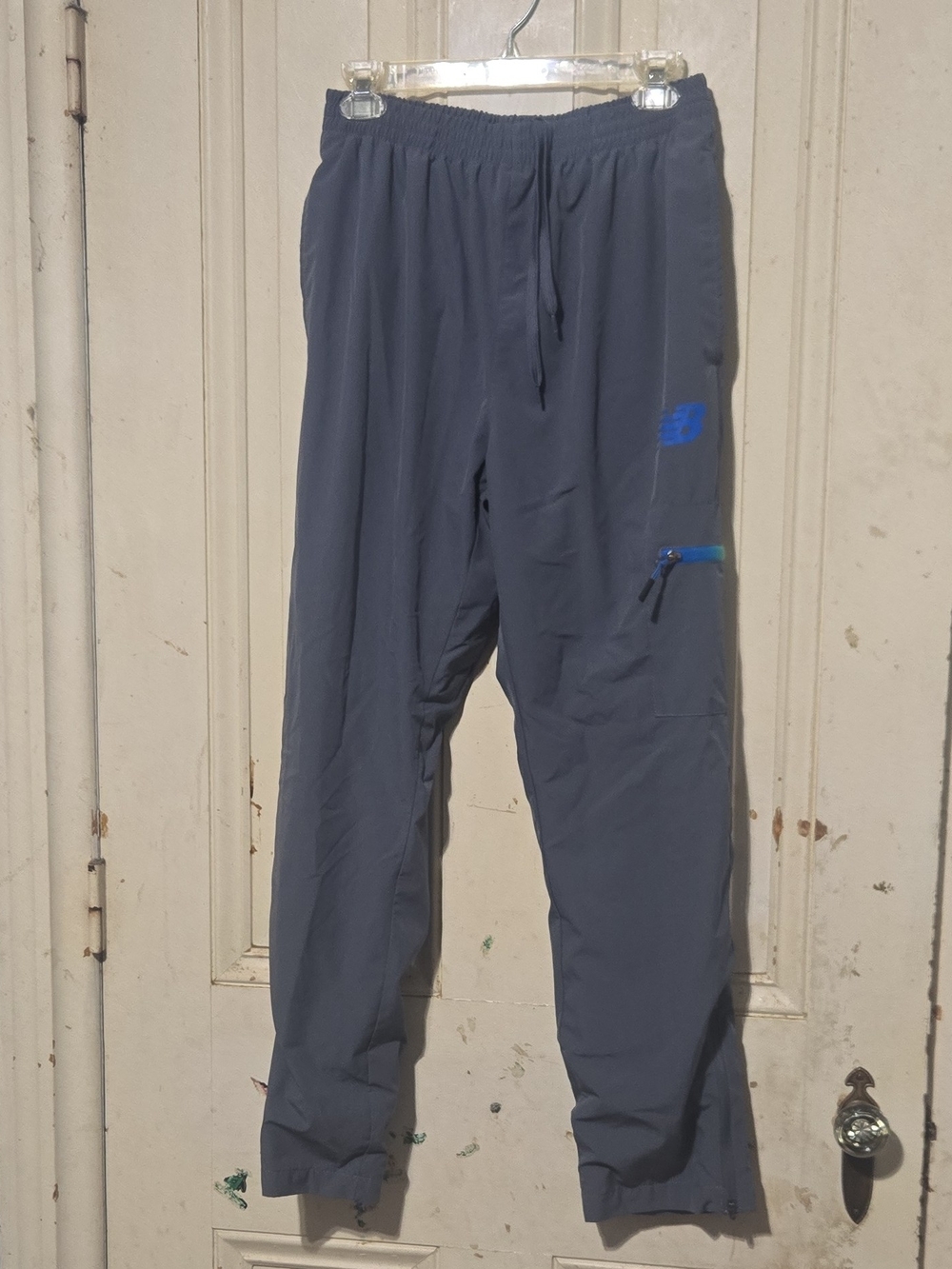 Teen Gray Active Track Pants - New Balance